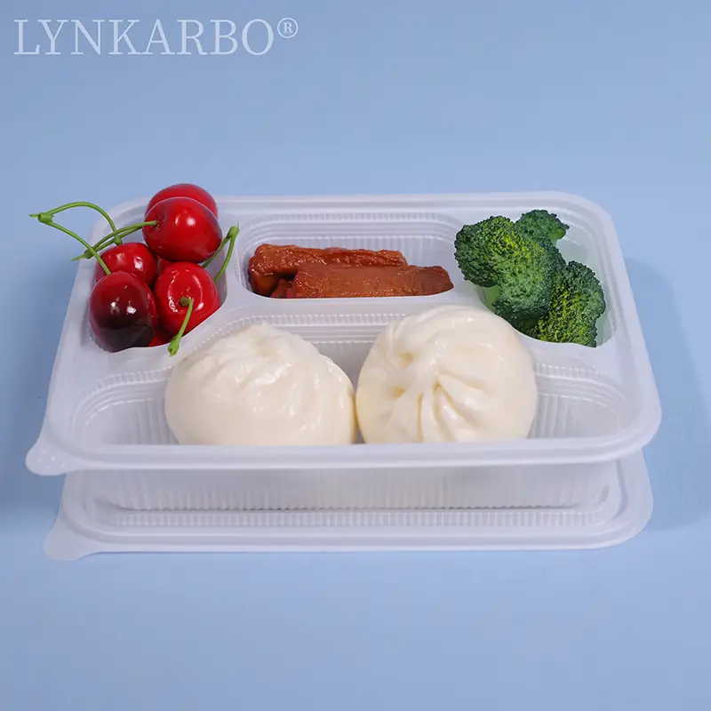 Cpla Four Compartment Food Container