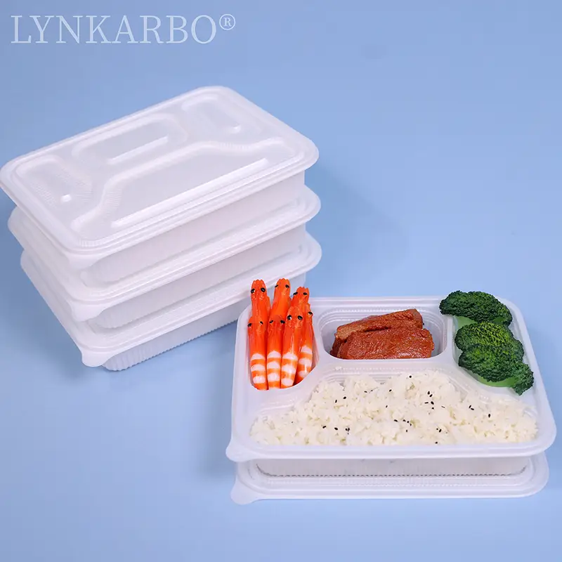 Cpla Four Compartment Food Container